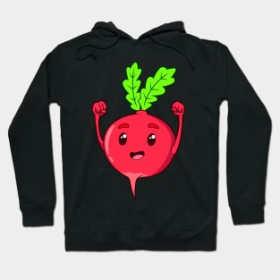 Cartoon radish Hoodie